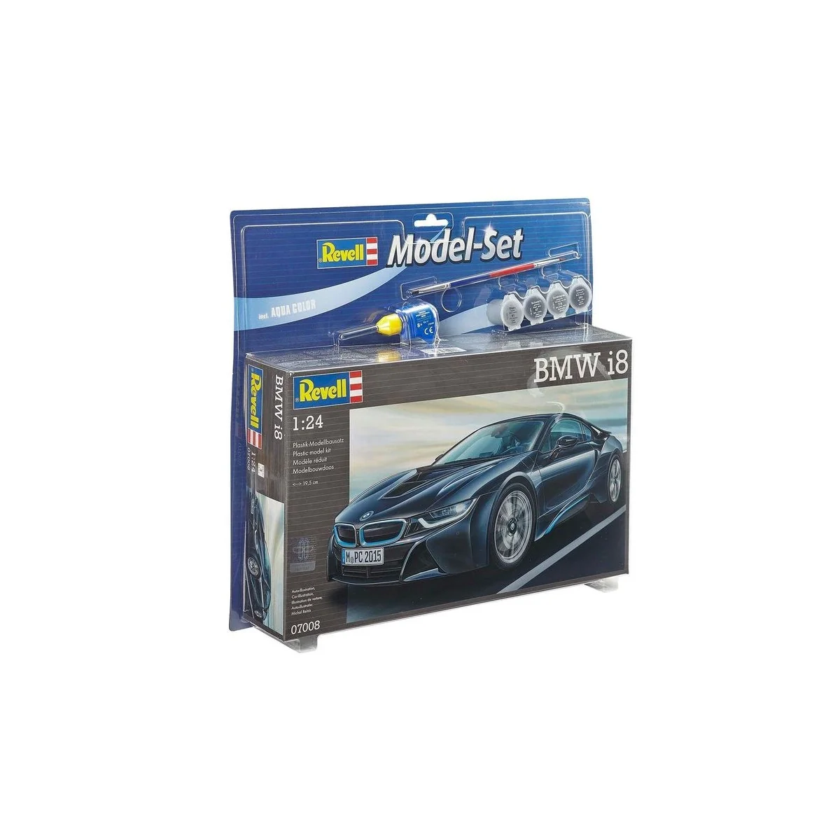 Model Set BMW i8, 1/24 - Revell 67008