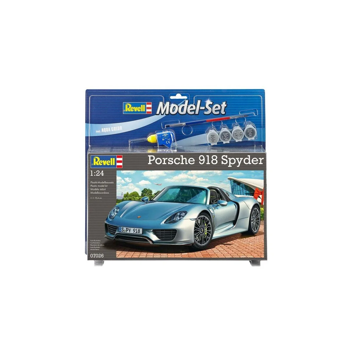 Model Set Porsche 918 Spyder, 1/24 - Revell 67026