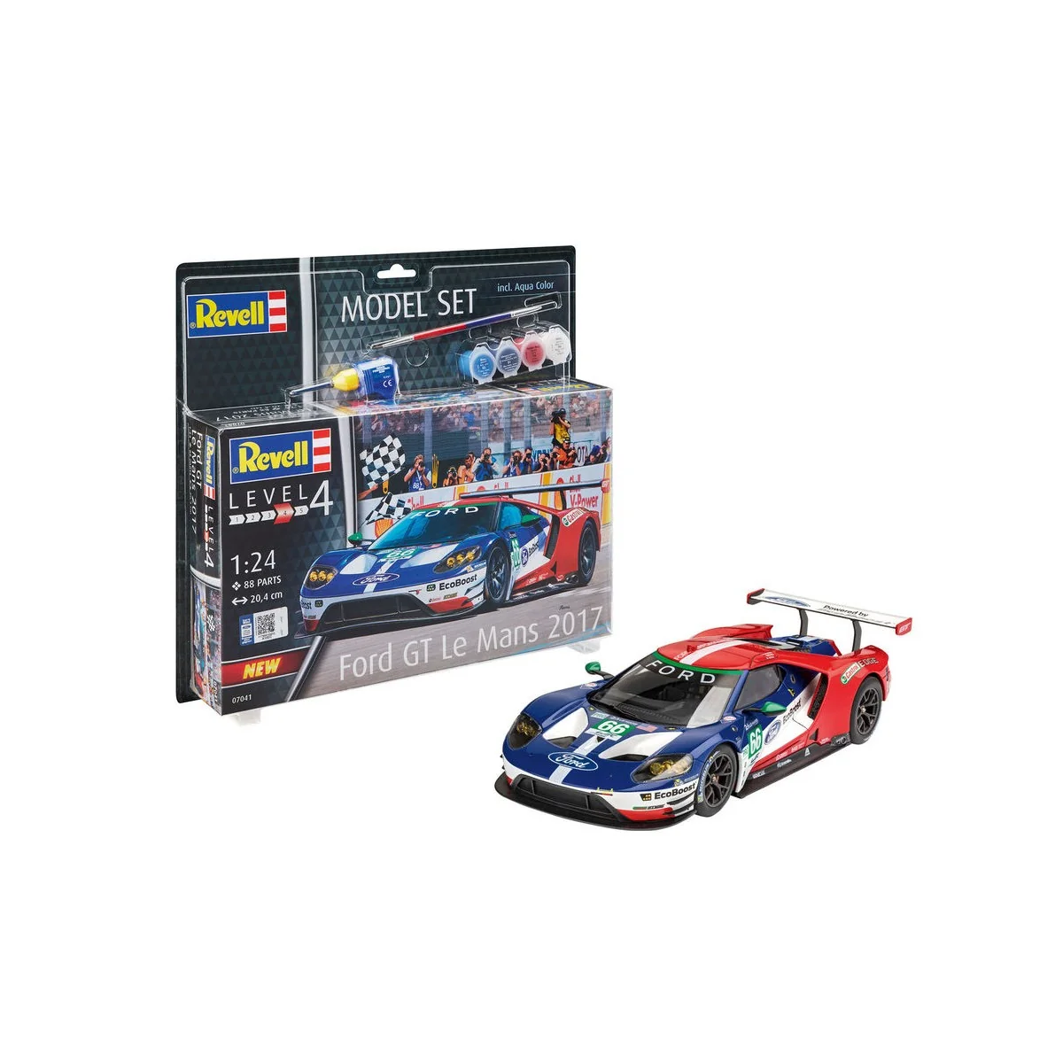 Model Set Ford GT - Le Mans, 1/24 - Revell 67041