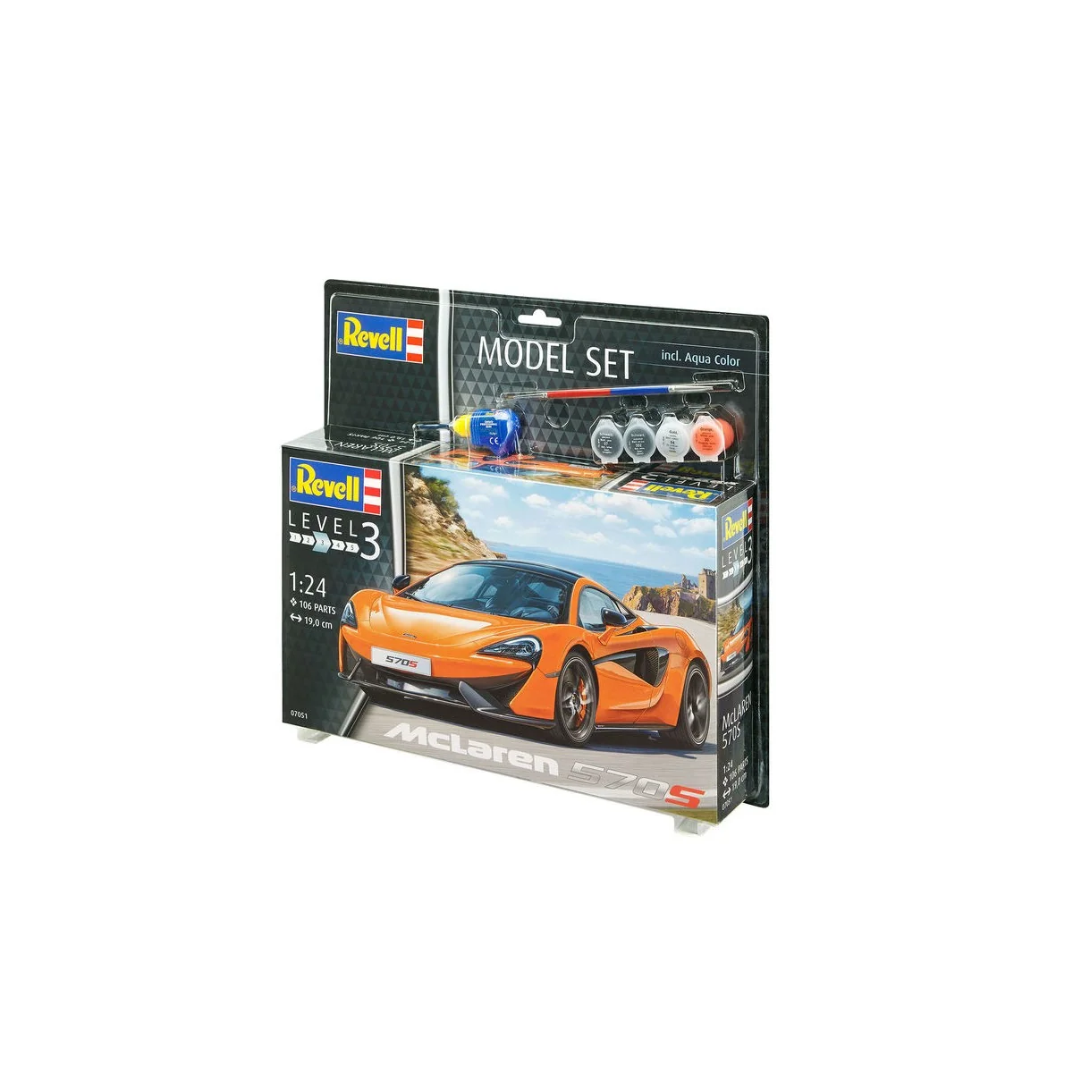 Model Set McLaren 570S, 1/24 - Revell 67051