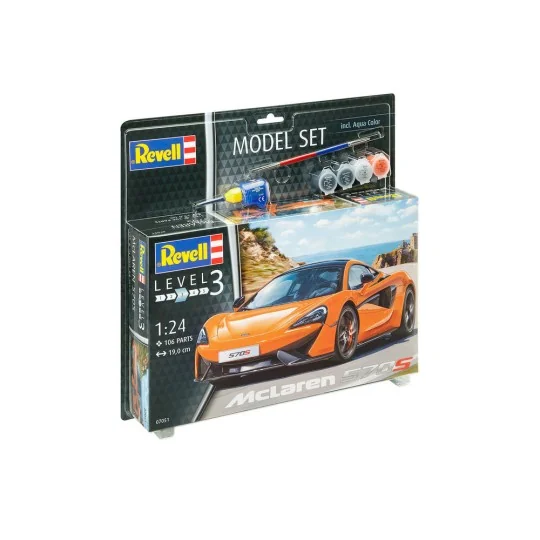Model Set McLaren 570S, 1/24 - Revell 67051