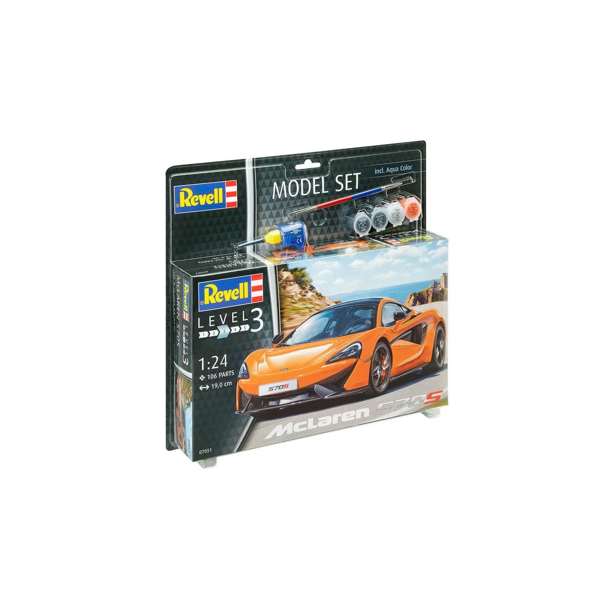 Model Set McLaren 570S, 1/24 - Revell 67051