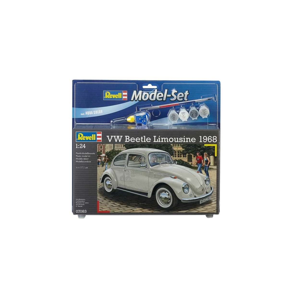 Model Set VW Beetle Limousine 68, 1/24 - Revell 67083