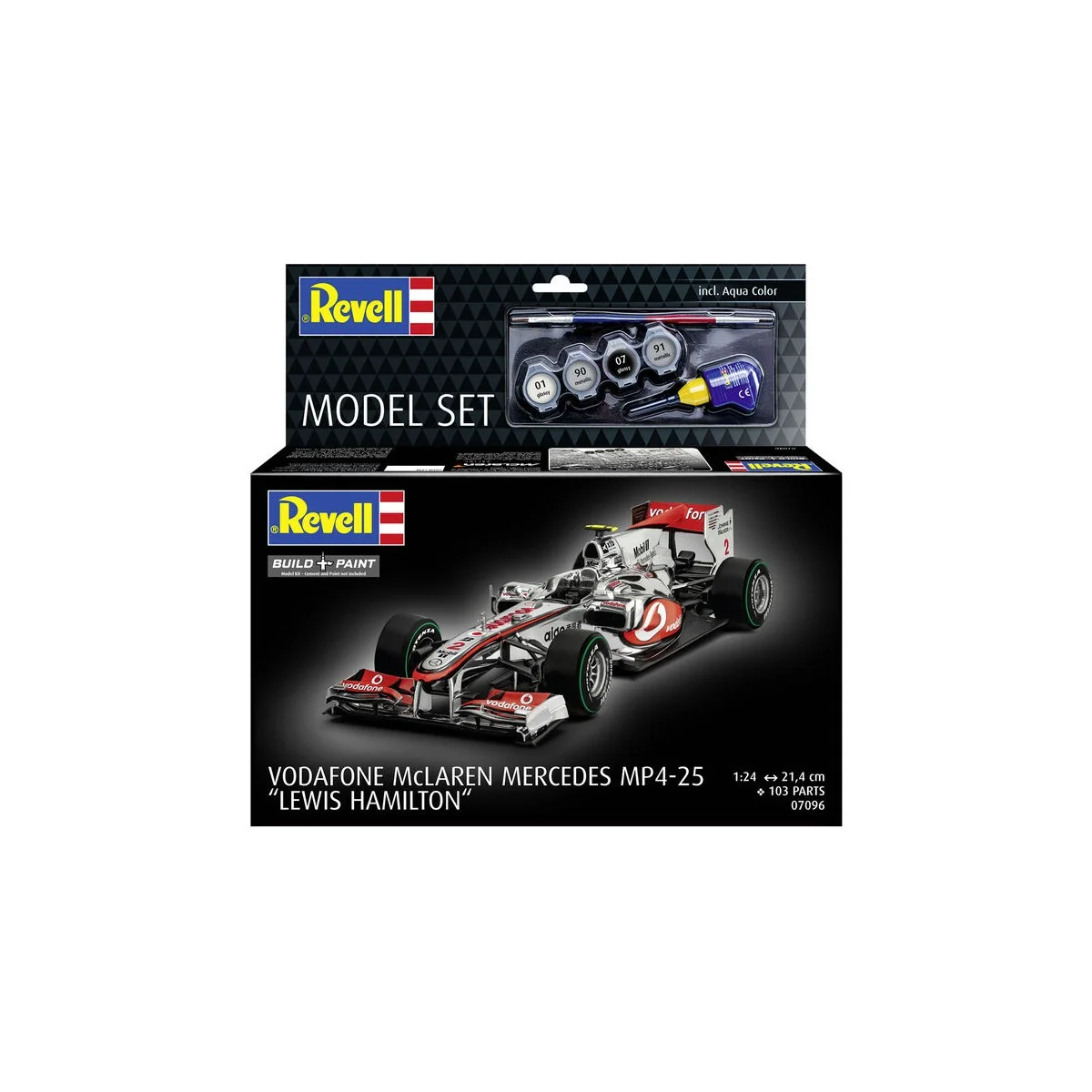 McLaren Mercedes MP4-25 Lewis Hamilton, 1/24 - Revell 67096