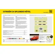 Citroen C4 "Splendid Hotel", 1/24 - Heller 80713 Citroen C4 "Splendid Hotel", 1/24 - Heller 80713