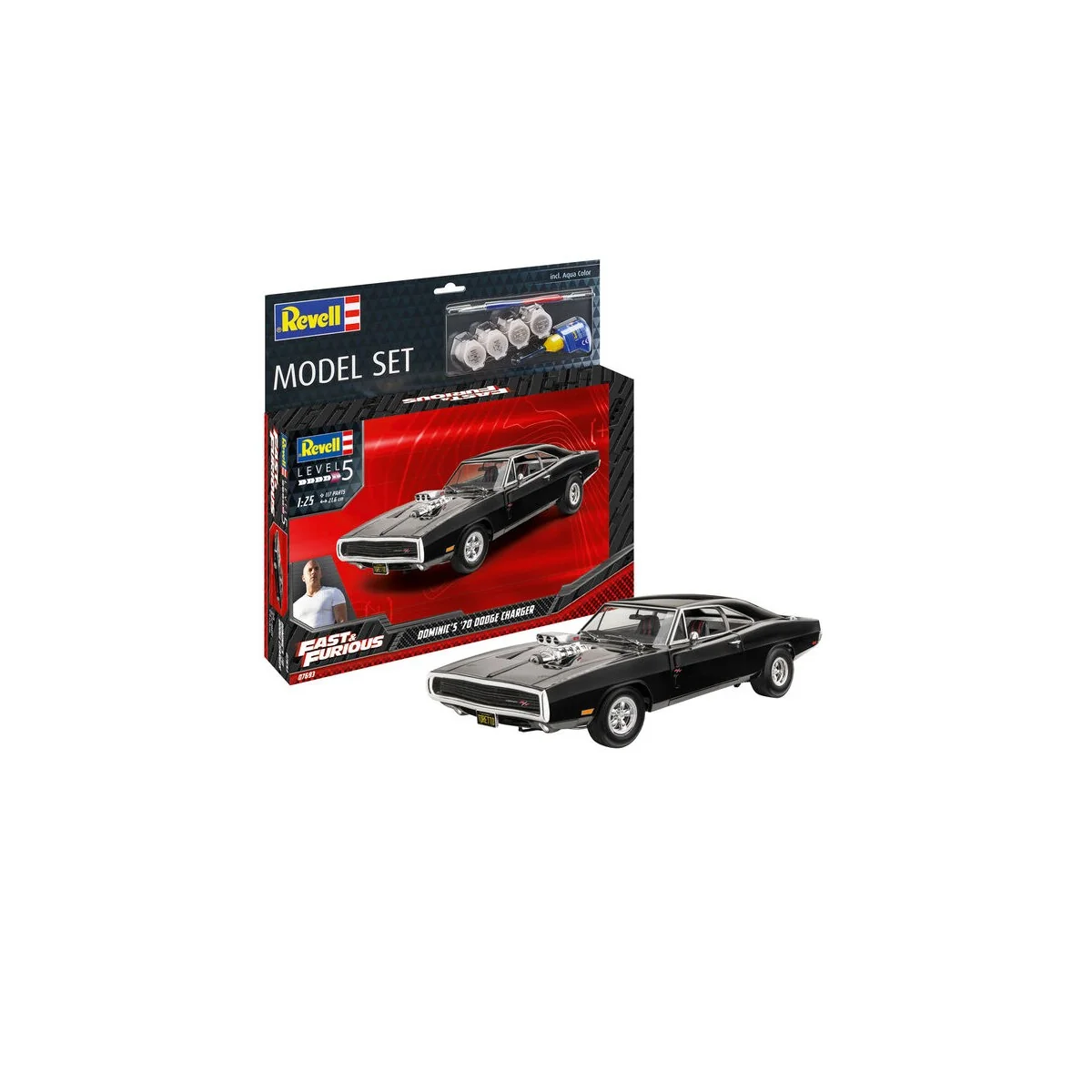 Model Set F&F Dominixs 1970 Dodge Charger - Revell 67693