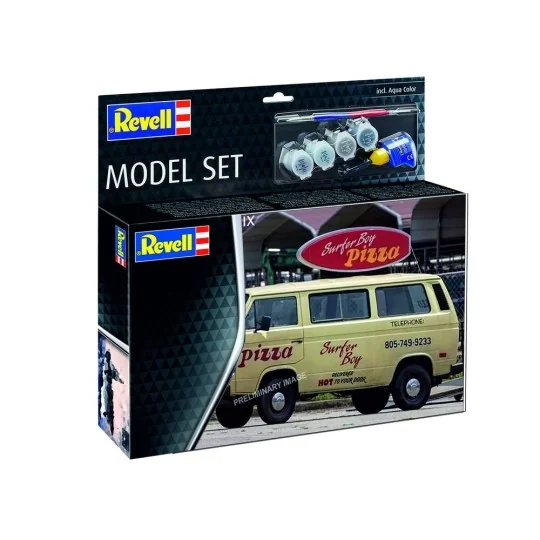 Model Set Stranger Things VW T3 Bus Surfer Boy - Revell 67725