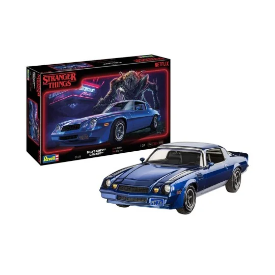 Model Set Stranger Things Chevy Camaro Z/28, 1/25 - Revell 67728 Model Set Stranger Things Chevy Camaro Z/28, 1/25 - Revell 67728