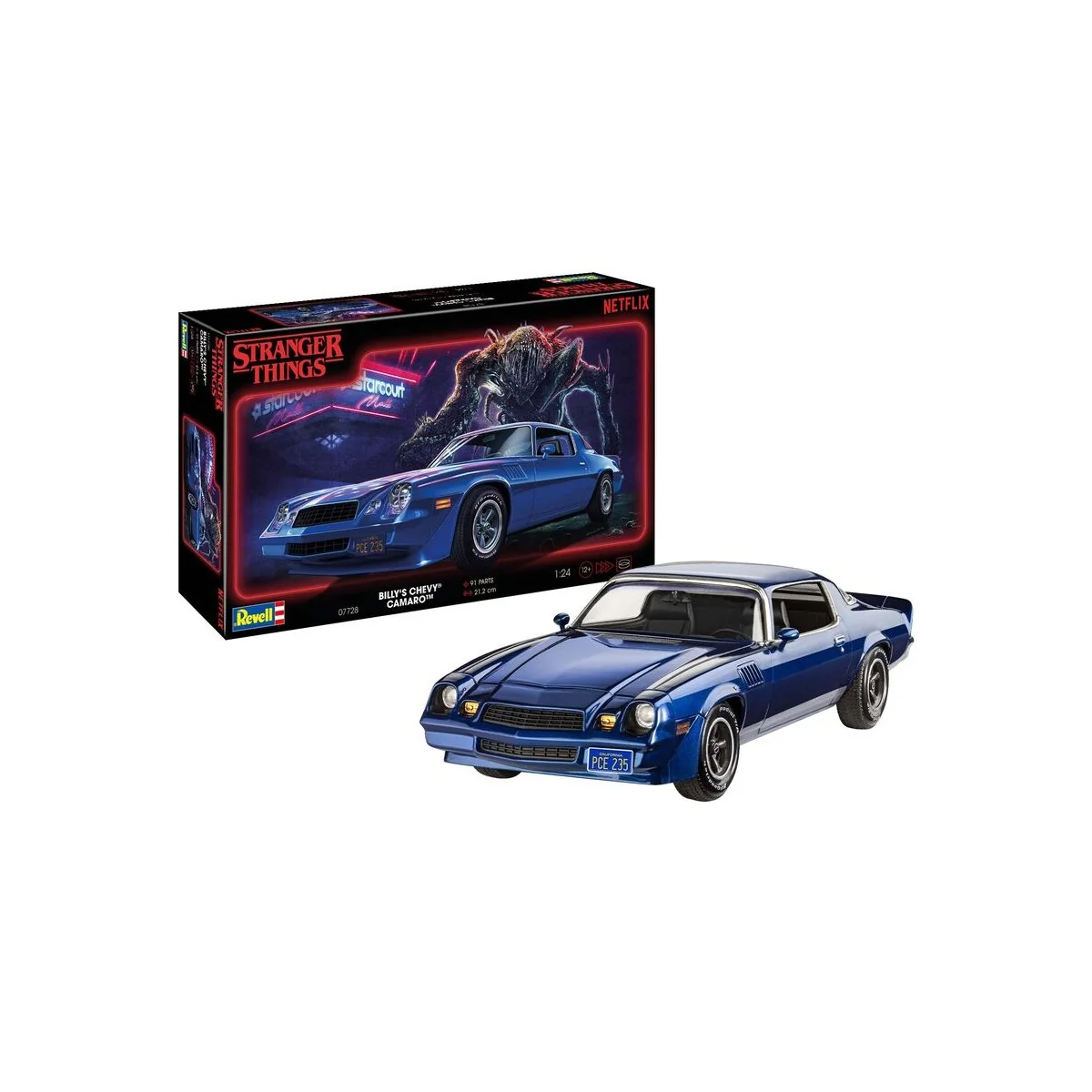 Model Set Stranger Things Chevy Camaro Z/28 - Revell 67728