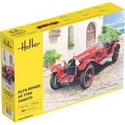 Alfa Romeo 6C 1750 Zagato, 1/24 - Heller 80715 Alfa Romeo 6C 1750 Zagato, 1/24 - Heller 80715