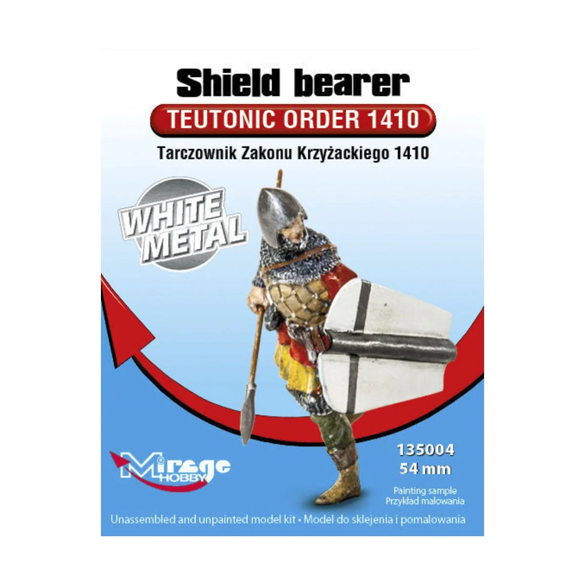 Shield Order"Teutonic Order1410 WhiteMet, 1/35 - Mirage Hobby 135004