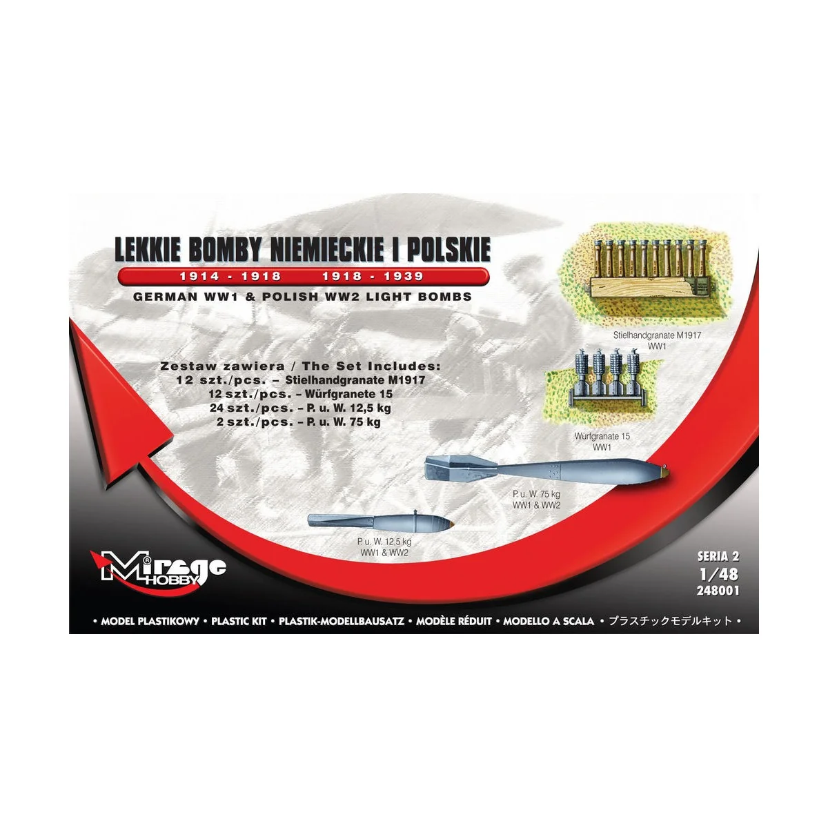 German WWI & Polish WWII Light Bombs German WWI & Polish WWII Light...