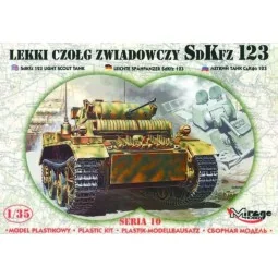 SdKfz. 123 mit Fotoätzteilen - Mirage Hobby 35108