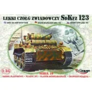 SdKfz. 123 mit Fotoätzteilen - Mirage Hobby 35108