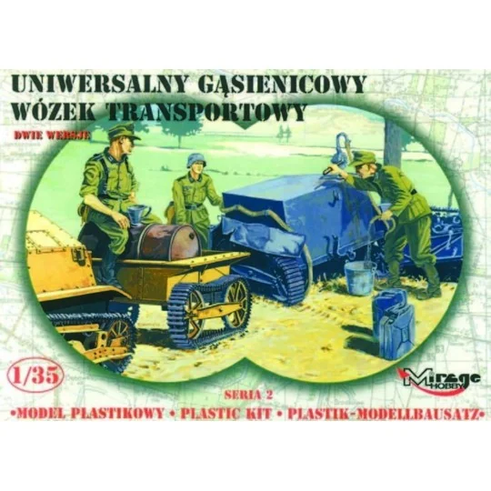 Universal Transportanhänger, 1/35 - Mirage Hobby 35216 Universal Transportanhänger, 1/35 - Mirage Hobby 35216