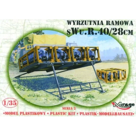 Schwere Wurfrahmen 40/28 cm - Mirage Hobby 35217