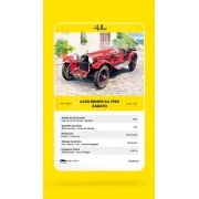 Alfa Romeo 6C 1750 Zagato, 1/24 - Heller 80715 Alfa Romeo 6C 1750 Zagato, 1/24 - Heller 80715