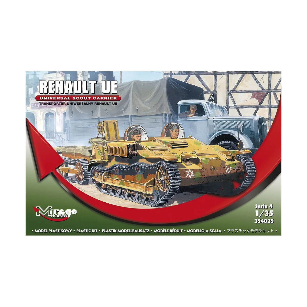 Renault UE Universaltransporter, 1/35 - Mirage Hobby 354025