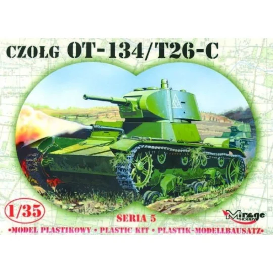 Leichter Panzer OT-134 / T-26-C Limited Edition - Mirage Hobby 35309