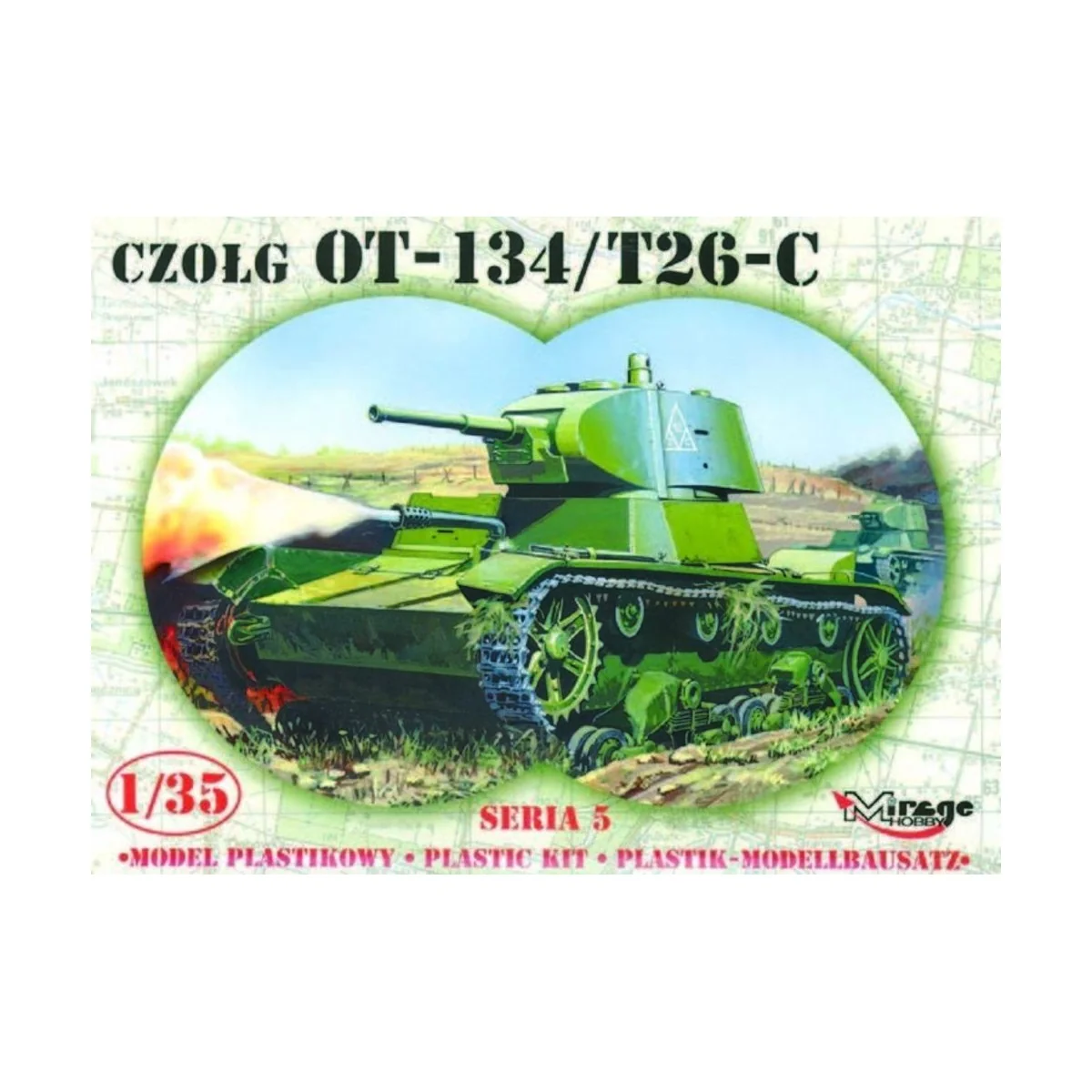 Leichter Panzer OT-134 / T-26-C Limited Edition, 1/35 - Mirage Hobb...