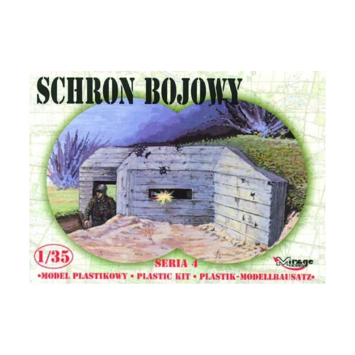Kasematte, 1/35 - Mirage Hobby 354005 Kasematte, 1/35 - Mirage Hobby 354005