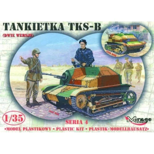 TKS-B Tankette, 1/35 - Mirage Hobby 354013 TKS-B Tankette, 1/35 - Mirage Hobby 354013