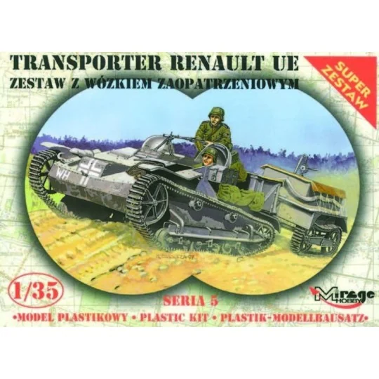 Renault UE + Universal Transportanhänger, 1/35 - Mirage Hobby 35514