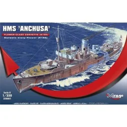 HMS "Anchusa" Flower-Class Corvette K186, 1/350 - Mirage Hobby 350801