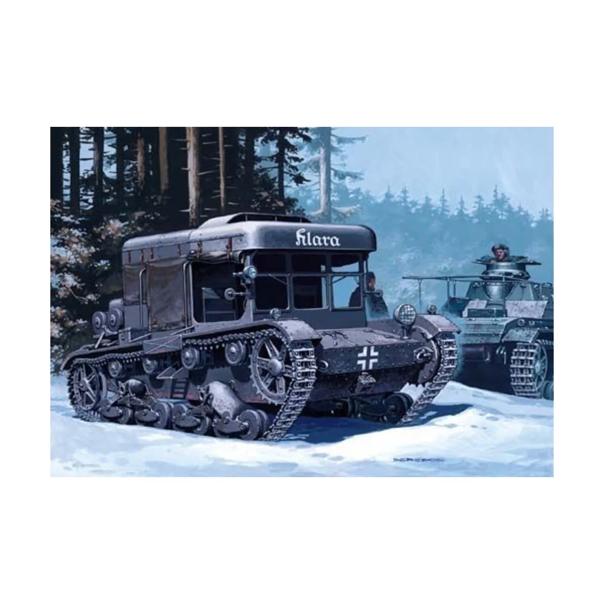 Bergepanzer Klara C7P Beuteversion, 1/35 - Mirage Hobby 35902