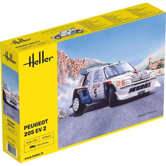 Peugeot 205 EV 2 - Heller 80716