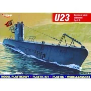 Deutsches U-Boot U 23 Typ IIB, 1/400 - Mirage Hobby 400204