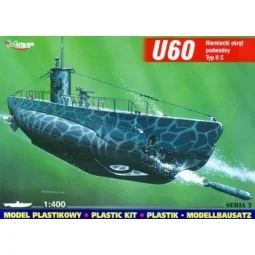Deutsches U-Boot U 60 Typ II C - Mirage Hobby 40025