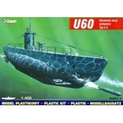 Deutsches U-Boot U 60 Typ II C - Mirage Hobby 40025