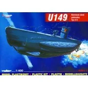 Deutsches U-Boot U 149 Typ IID, 1/400 - Mirage Hobby 40026