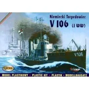 Deutsches Torpedoboot V 106, 1/400 - Mirage Hobby 40028 Deutsches Torpedoboot V 106, 1/400 - Mirage Hobby 40028