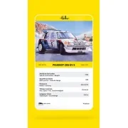 Peugeot 205 EV 2 - Heller 80716