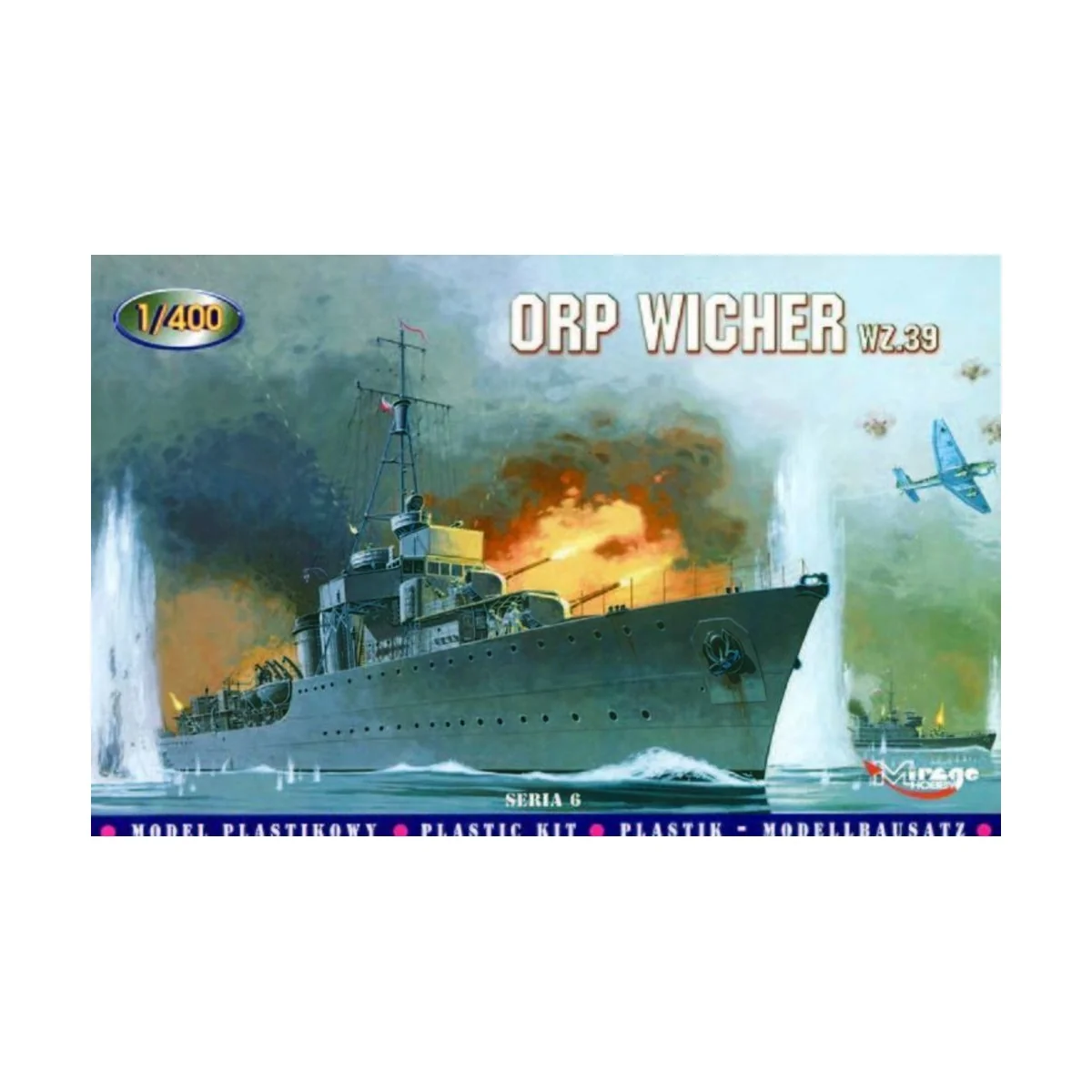 Zerstörer ORP Wicher 1939 - Mirage Hobby 40065