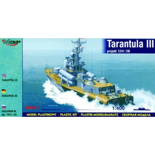 Tarantul III 1241.1M Raketenboot, 1/400 - Mirage Hobby 40230