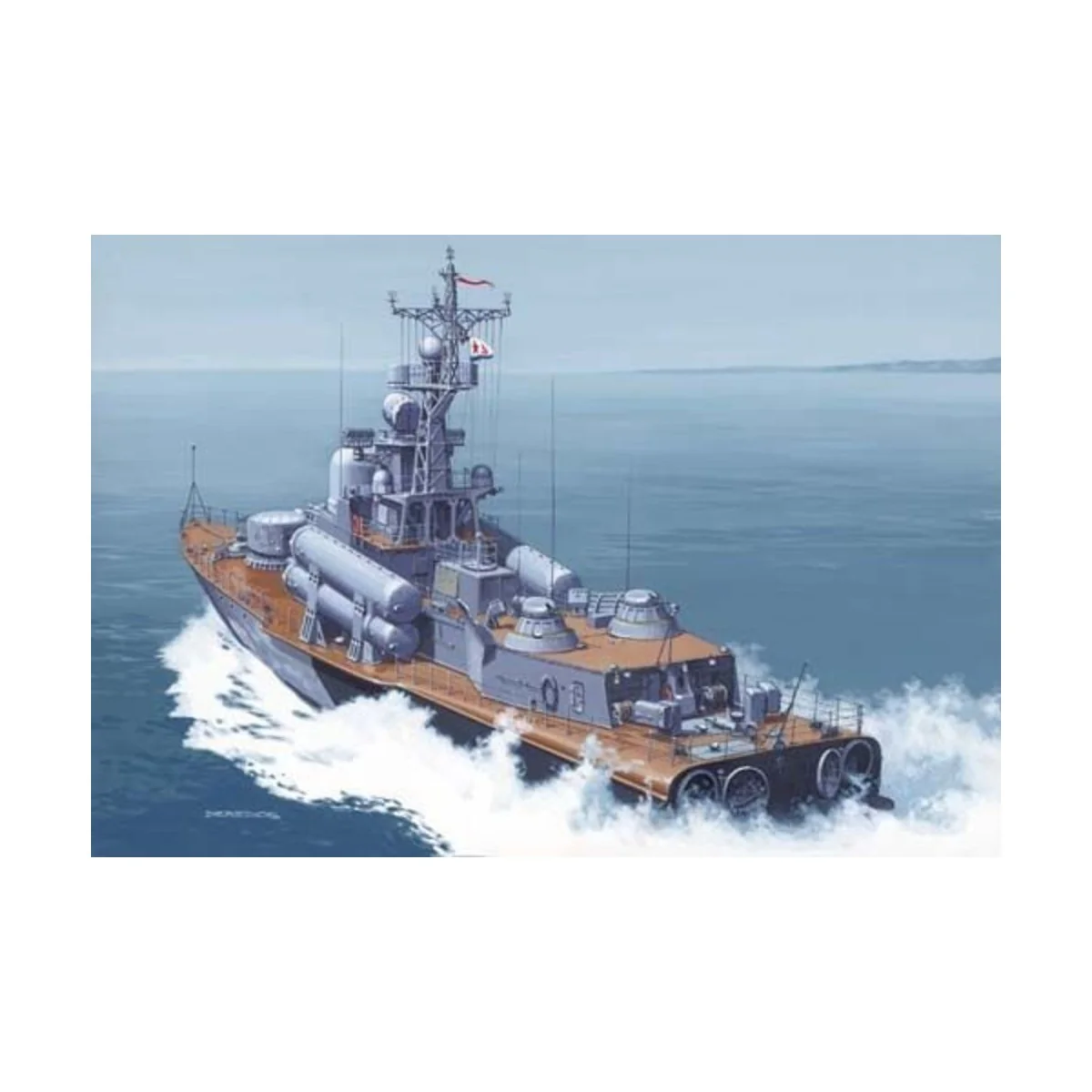 Tarantul III 1241.1M Raketenboot, 1/400 - Mirage Hobby 40230