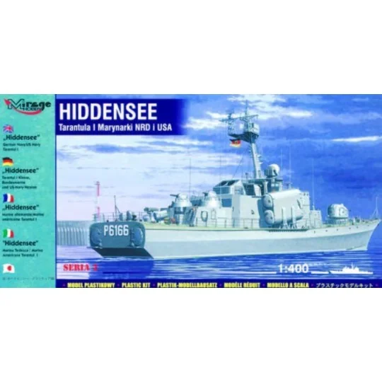Hiddensee - Tarantul I Klasse, 1/400 - Mirage Hobby 40232 Hiddensee - Tarantul I Klasse, 1/400 - Mirage Hobby 40232