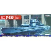 Deutsches U-Boot U 295 Typ VII C/41 mit Biber, 1/400 - Mirage Hobby... Deutsches U-Boot U 295 Typ VII C/41 mit Biber, 1/400 - Mirage Hobby...
