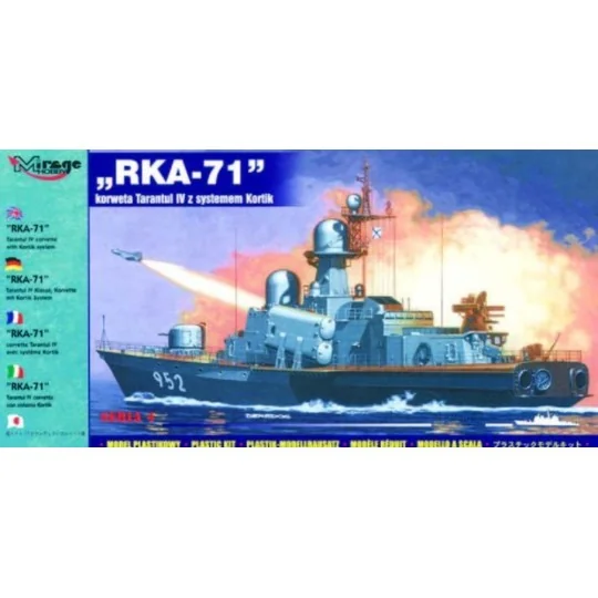 RKA-71 Tarantul IV mit Kortik System, 1/400 - Mirage Hobby 40421 RKA-71 Tarantul IV mit Kortik System, 1/400 - Mirage Hobby 40421