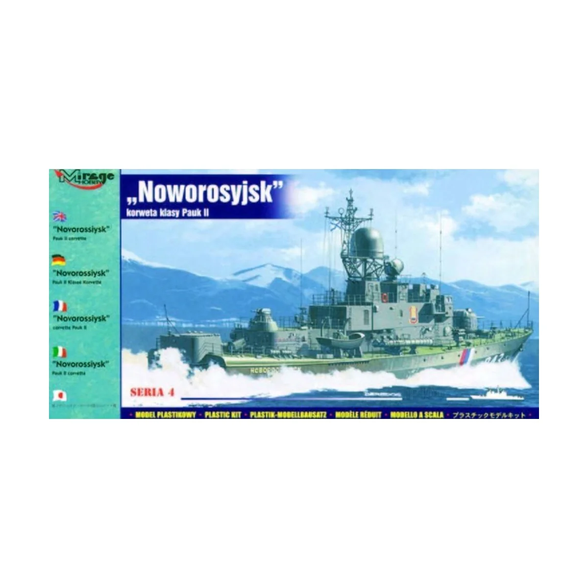 Novorossyisk Korvette der Pauk II Klasse - Mirage Hobby 40426