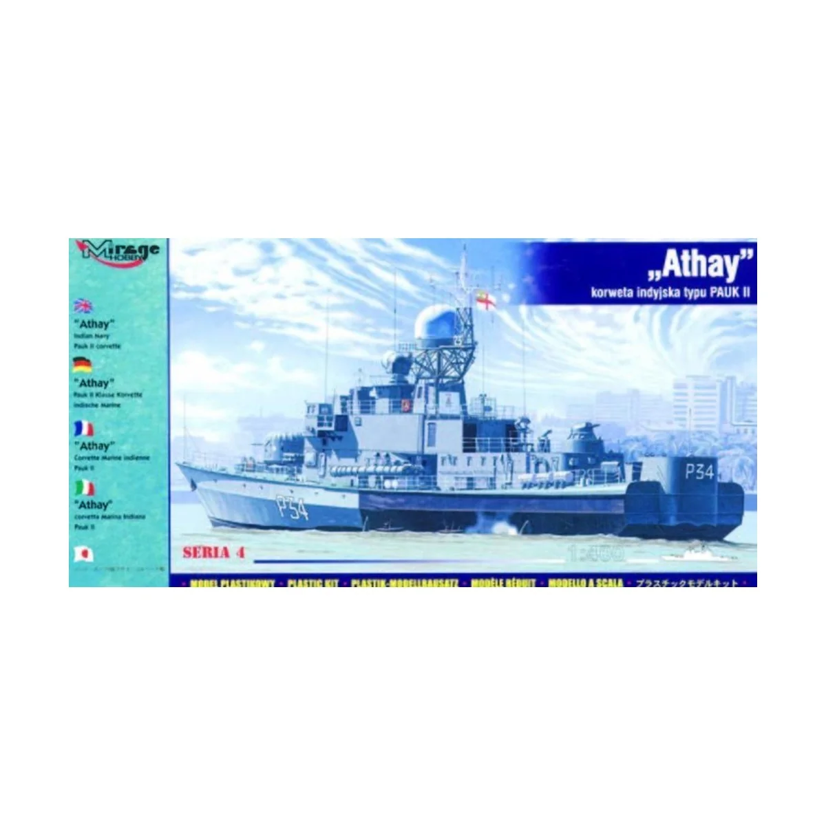 Athay Pauk II Korvette der indischen Marine, 1/400 - Mirage Hobby 4...