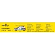 Peugeot 205 EV 2, 1/24 - Heller 80716