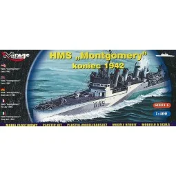 HMS 'Montgomery' late 1942, 1/400 - Mirage Hobby 40607