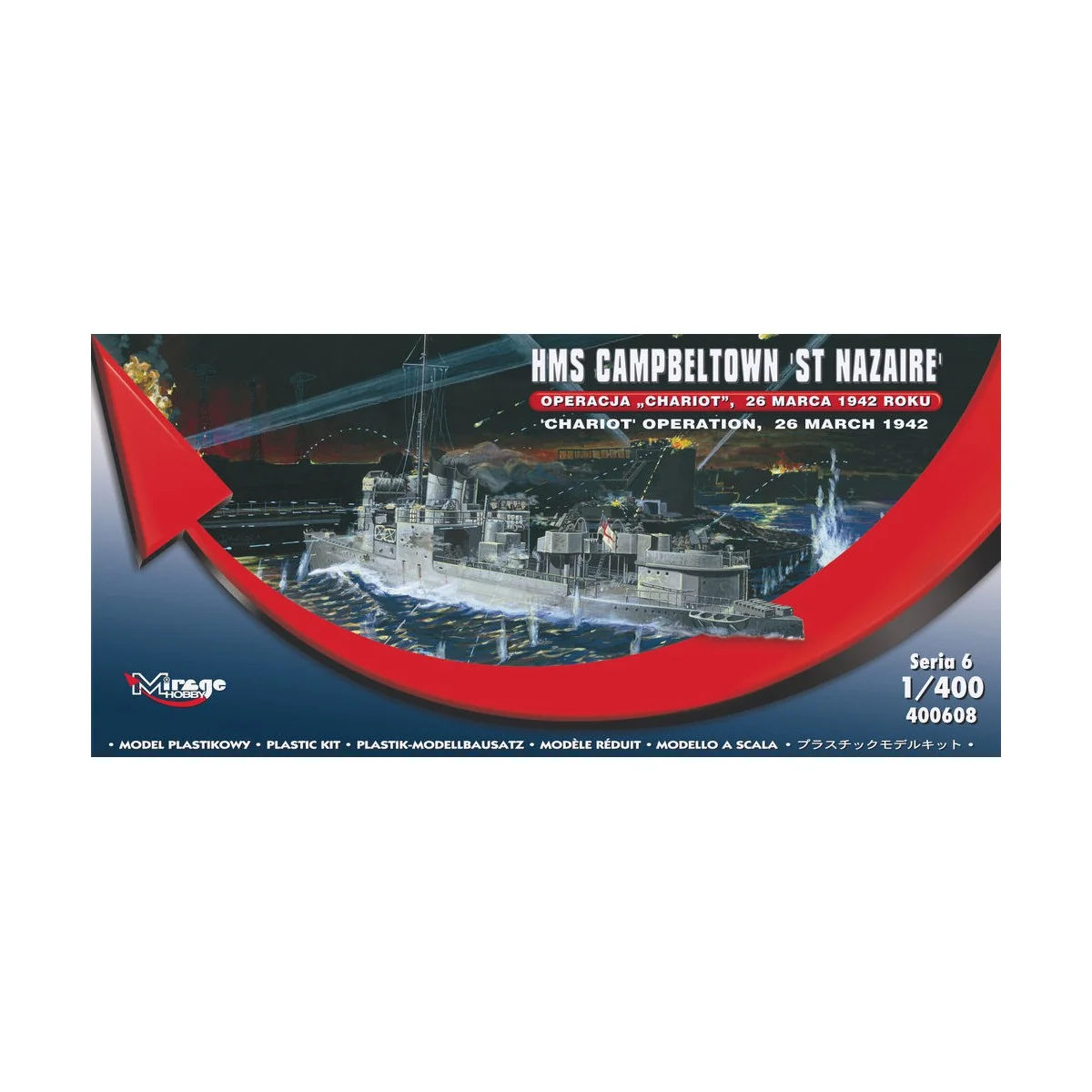 HMS Campbeltown 'St Nazaire' 'Chariot' Operation, 26 March 1942, 1/... HMS Campbeltown 'St Nazaire' 'Chariot' Operation, 26 March 1942, 1/...