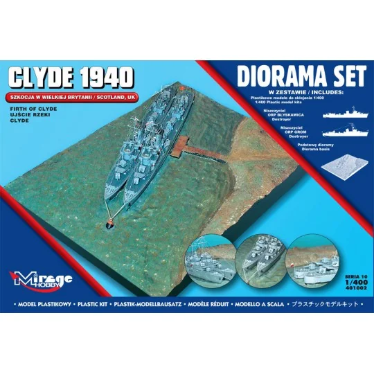 Clyde 1940 Diorama Set (Scotland, Firth of Clyde), 1/400 - Mirage H... Clyde 1940 Diorama Set (Scotland, Firth of Clyde), 1/400 - Mirage H...