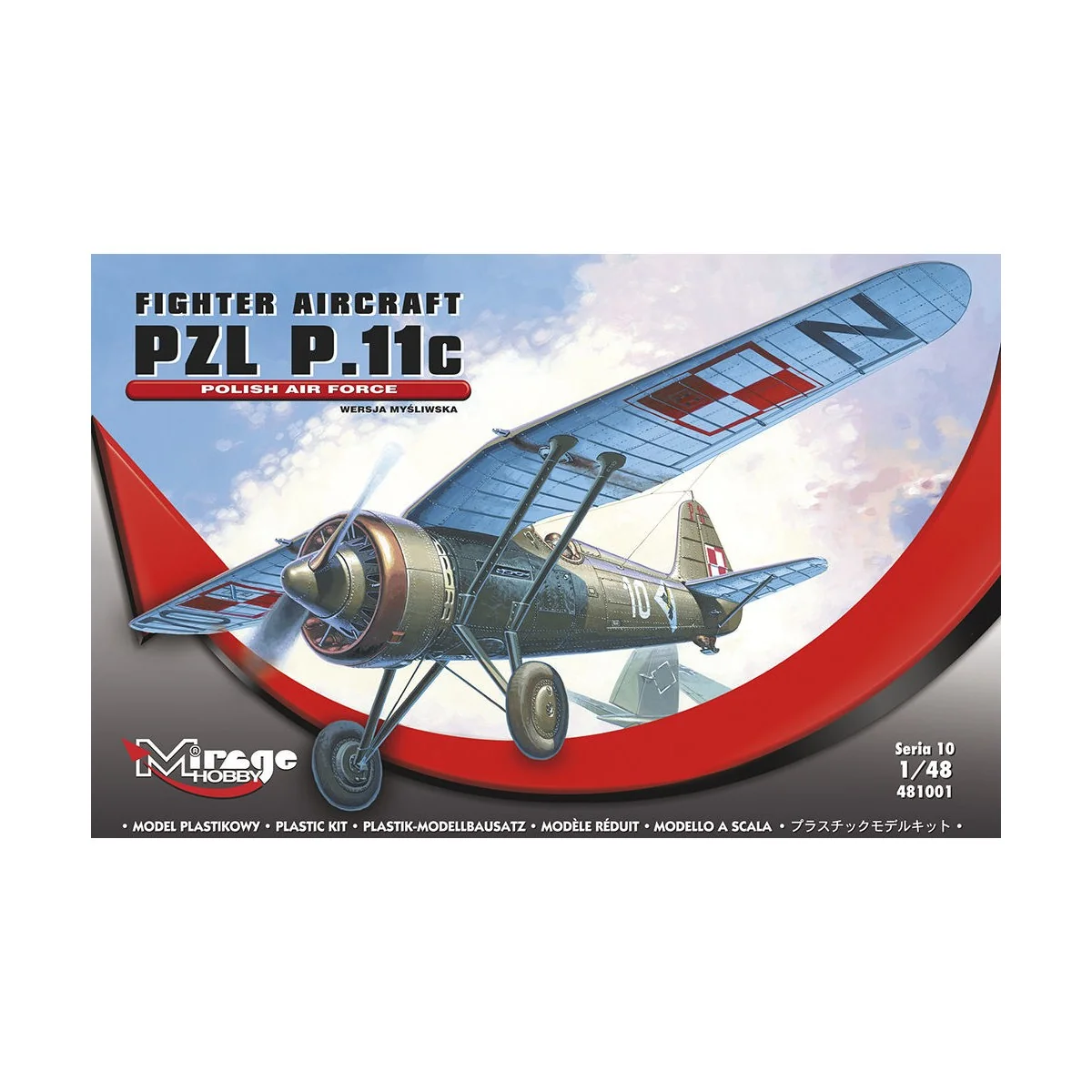 PZL P-11 C Polnische Luftwaffe mit Resin- und Fotoätzteilen, 1/48 -... PZL P-11 C Polnische Luftwaffe mit Resin- und Fotoätzteilen, 1/48 -...