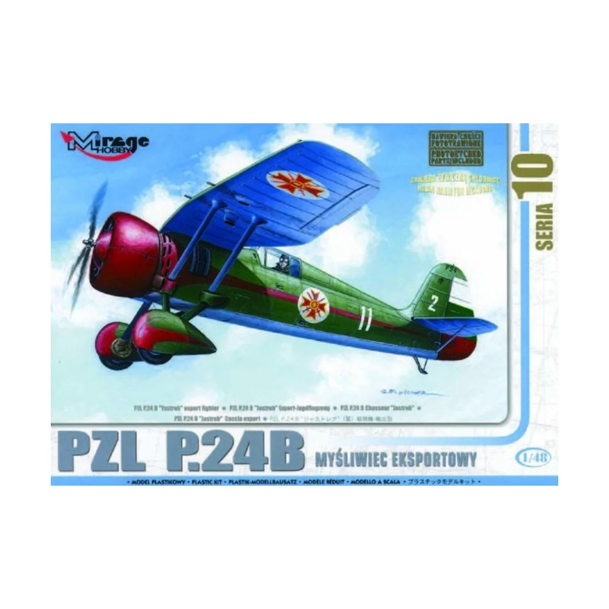 PZL P-24 B Jastreb Exportversion mit Resin- und Fotoätzteilen - Mir...